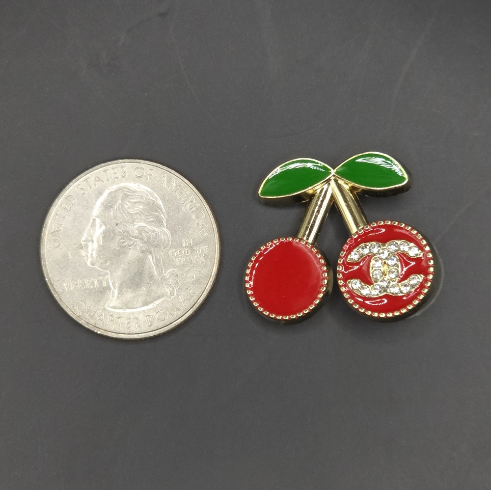 (๐/$๐๐) CC Cherry ๐ Croc Charm - Picture 2 of 6